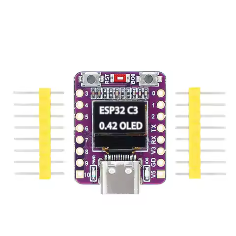 ESP32-C3 OLED development board met 0.42 inch OLED module keramische antenne wifi Bluetooth ESP32 supermini development board